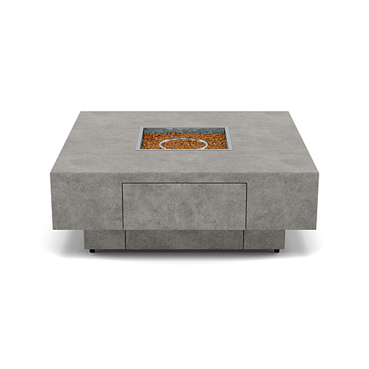 48″ Square Bodega Fire Pit Tables - Multiple Colors